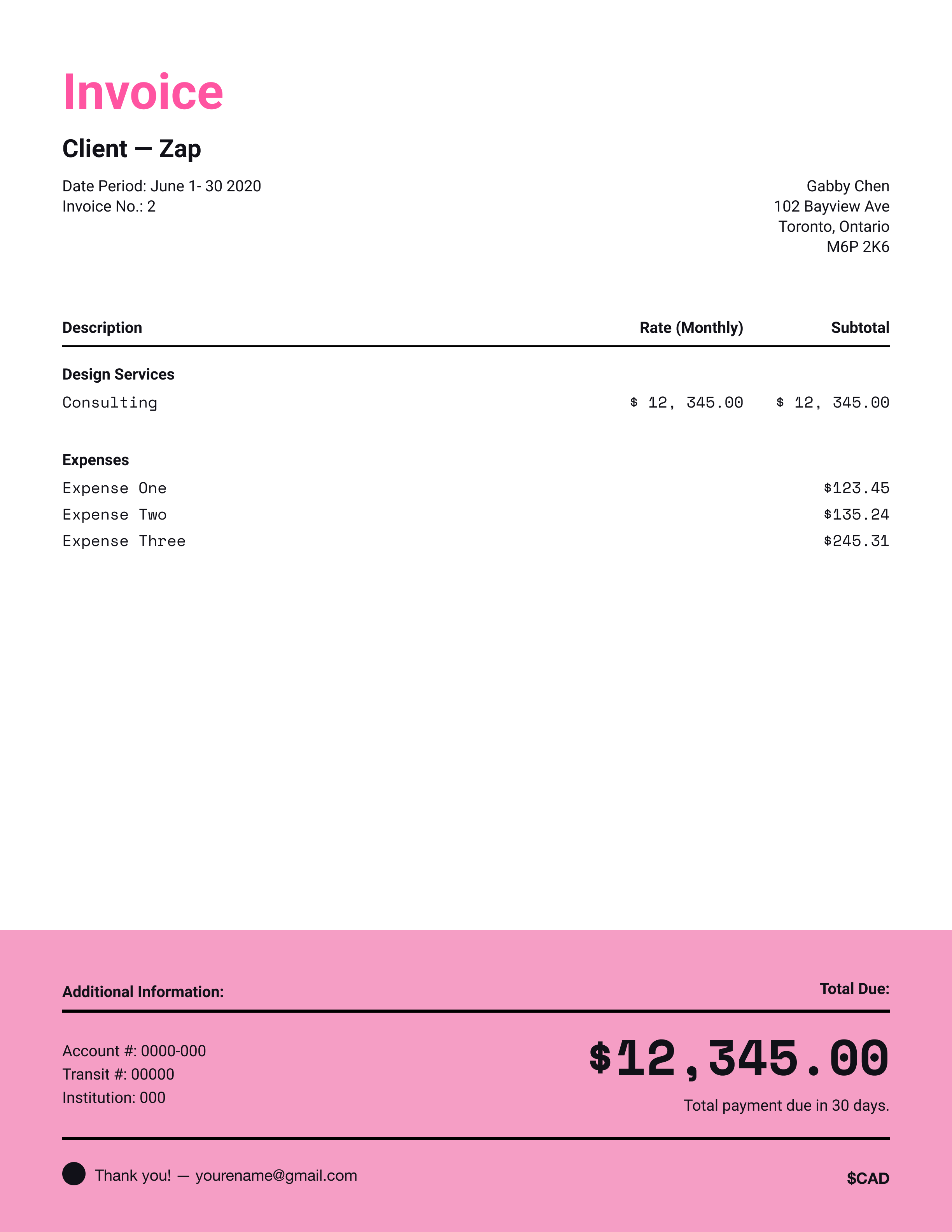 Invoice - 06